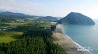 Indahnya Pemandangan Pantai dari Kaki Gunung Geurutee di Aceh