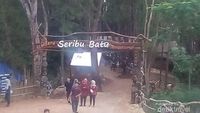 Indahnya Taman Bunga di Wisata Seribu Batu Songgo Langit