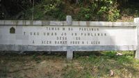 Ini Dia Makam Teuku Umar di Aceh Barat