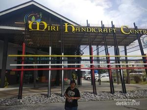 Ini Pusat Kerajinan Tangan di Miri Serawak, Malaysia