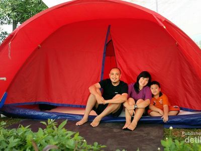 Ini Tempat Kemping Asyik Untuk Keluarga di Sukabumi