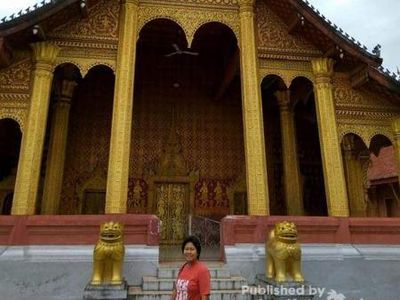 Ini Wat Senshoukaram, Bangunan Ikonik di Luang Prabang Laos