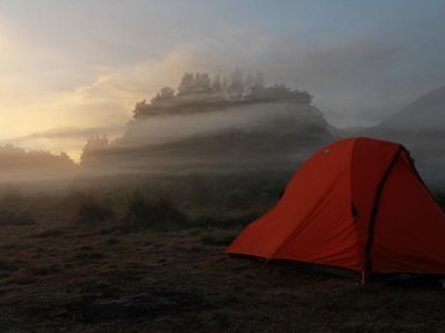 Inikah Salju di Gunung Papandayan?