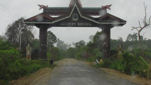 Inilah Ibukota Kabupaten Paling Hulu