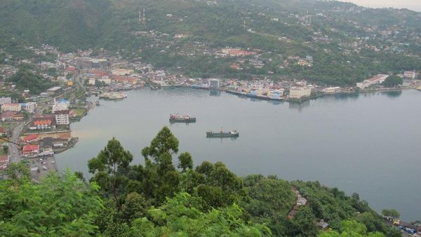 Inilah Wajah Kota Jayapura dari Ketinggian