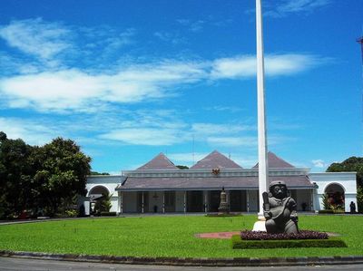 Intip Megahnya Gedung Agung, Yogyakarta