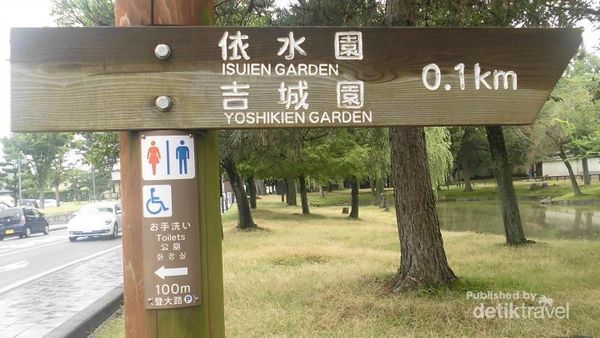 Isuien Garden, Taman Menawan di Nara, Jepang