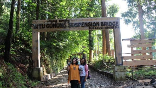 Jembatan Paling Instagenik di Sukabumi, Situ Gunung