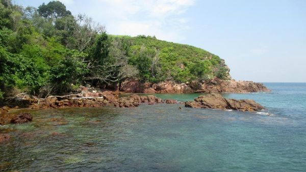 Jernihnya Laut Pulau Salah Namo