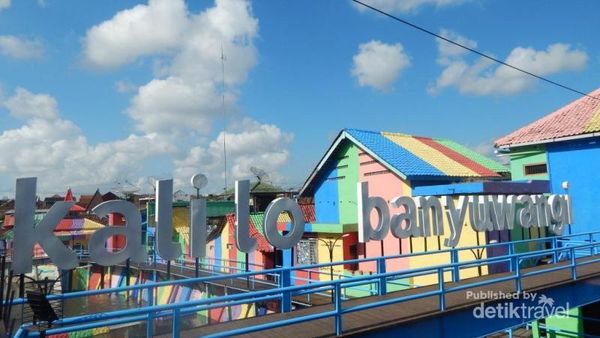 Kalilo, Kampung Warna-warni di Banyuwangi