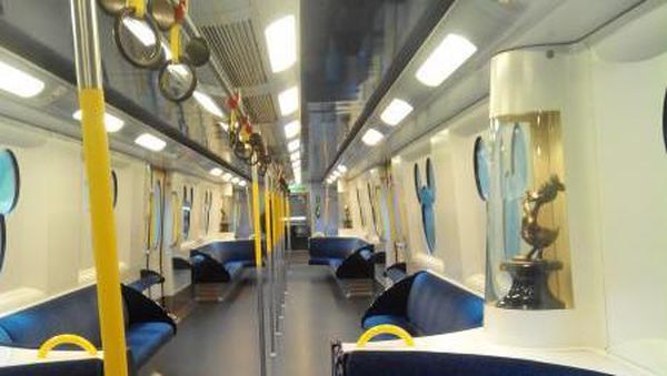 Kereta Unik di Hong Kong, Berhias Karakter Disney