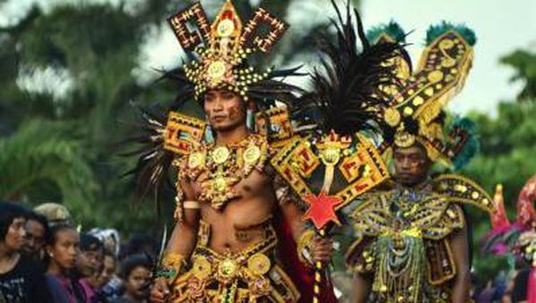 Lampung Juga Punya Fashion Carnaval, Tak Kalah Keren dari Jember