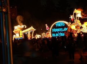 Malam yang Gemerlap di Disneyland Tokyo
