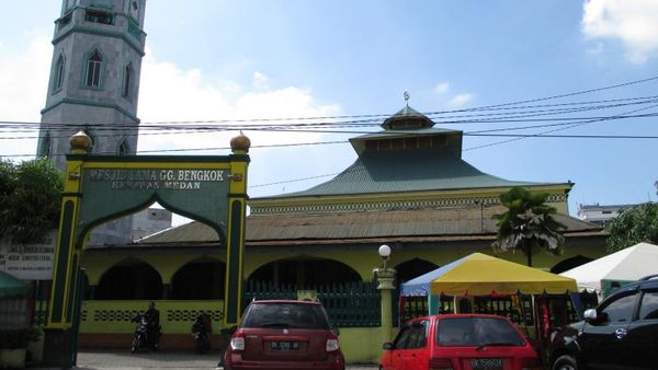 Masjid Gang Bengkok Medan, Perpaduan Arsitektur Menawan