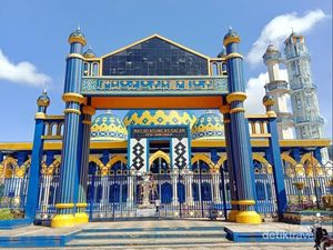 Masya Allah, Megahnya Masjid Agung As-Salam di Lubuk Linggau