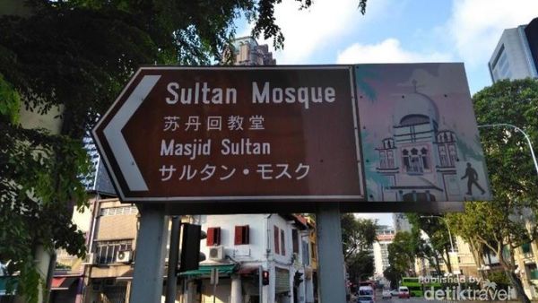 Masya Allah, Megahnya Masjid Sultan di Singapura