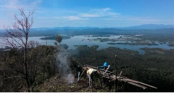 Melihat Kabupaten Rokan Hulu dari Ketinggian