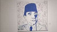 Melihat Lukisan Soekarno Menangis di Art 1 New Museum