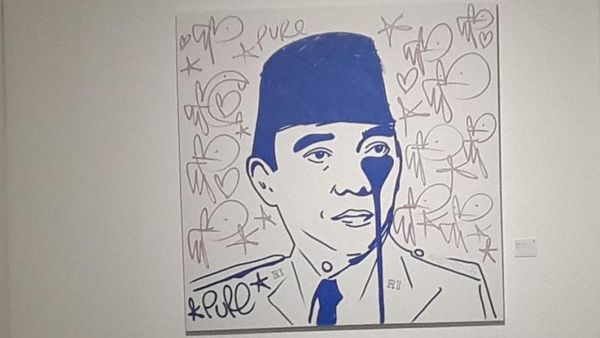 Melihat Lukisan Soekarno Menangis di Art 1 New Museum