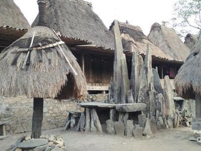 Melihat Peninggalan Zaman Purba di Kampung Adat Bena