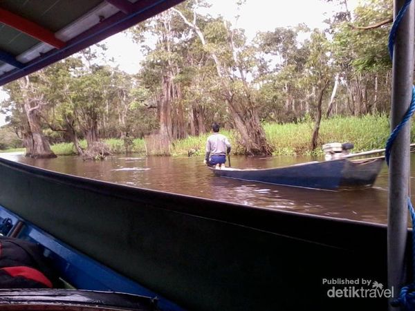 Melintasi Sungai Terbesar di Indonesia