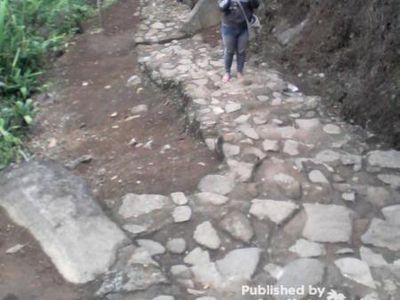 Mengisi Libur Panjang di Curug Cipendok, Banyumas