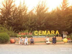 Mengunjungi Pantai Cemara Banyuwangi