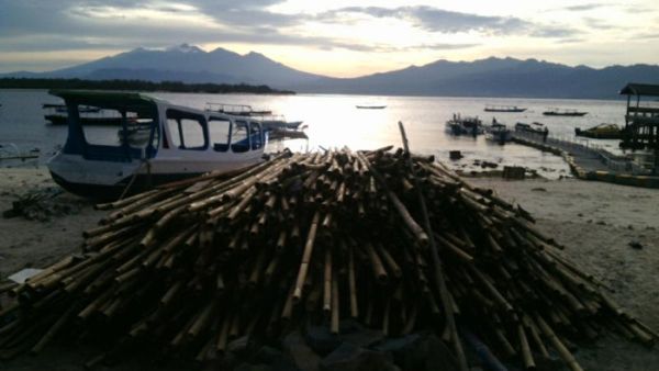 Menikmati Pagi yang Indah di Gili Trawangan