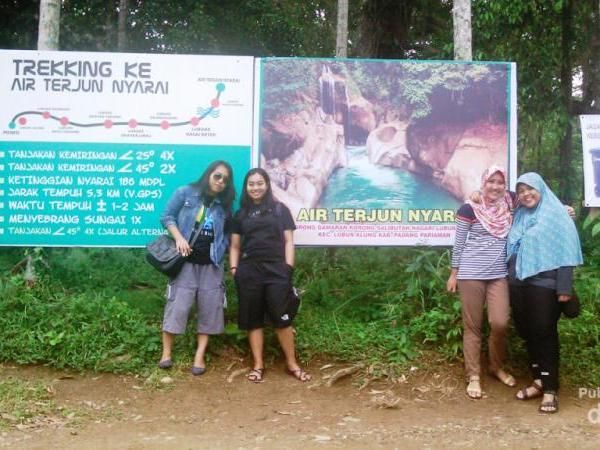 Menikmati Segarnya Air Terjun Nyarai di Padang Pariaman