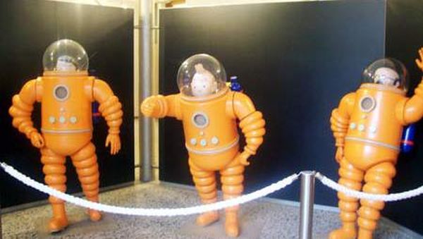 Menyambangi Tintin di Museum Komik Brussels