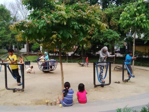 Merbabu Family Park, Seperti Ini Taman Kota di Malang