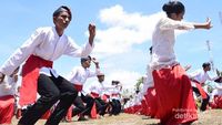 Meriahnya Karnaval Budaya Festival Pesona Bupolo