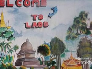 Mirip Indonesia, Begini Suasana Kafe Seni di Laos