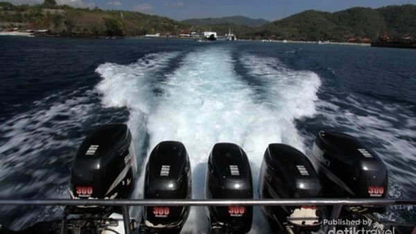 Naik Speedboat dari Bali ke Gili Trawangan, Seru!