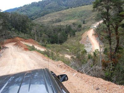 Offroad menuju Arfak