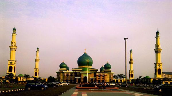 Pagi Seru di Masjid Agung An Nur, Sunrise & Jogging