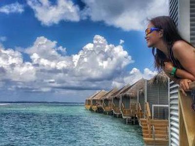 Pantai Indah Setiap Hari di Maladewa