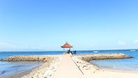 Pantai Sanur, Pasir Hitam & Laut Birunya yang Cantik