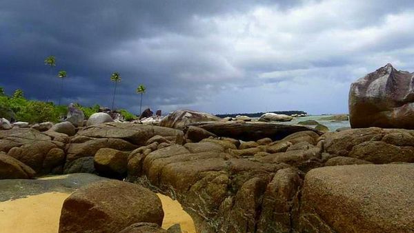 Pantai Tanjung di Sepempang, Ranai
