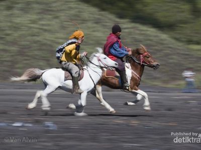Para Joki Tangguh di Gunung Bromo