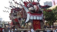 Parade Topeng di Jakarnaval 2014