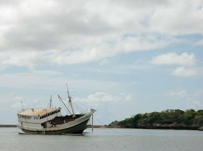 Pelabuhan Pamatata dari Sisi Pantai Bira, Bulukumba
