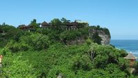 Pemandangan Dahsyat dari Atas Tebing Pantai Blue Point, Bali