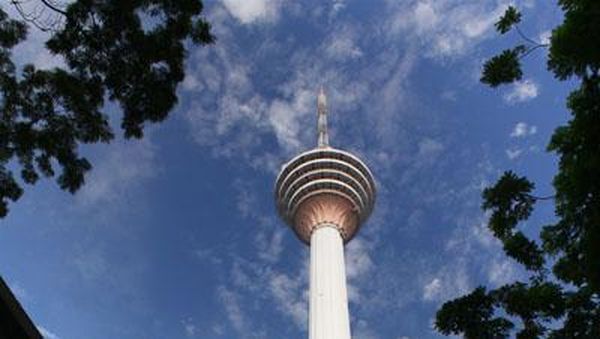 Pemandangan Indah Dari Salah Satu Menara Tertinggi Di Dunia
