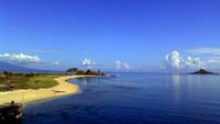Poto Tano - Selat Alas - Kayangan : Biru dan Segar