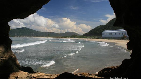 Potret Cantik dari Gua Tersembunyi di Pantai Lhoknga, Aceh