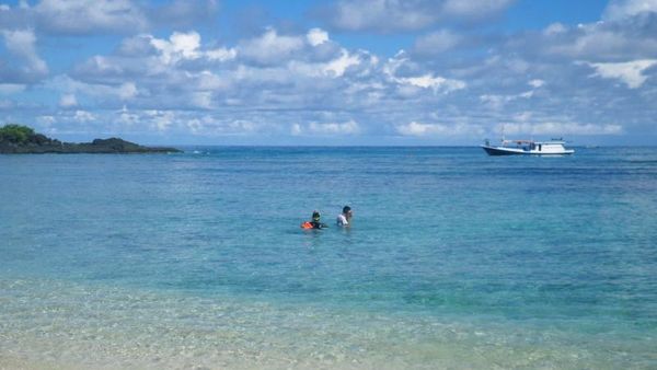 Potret Cantik Pulau Pamalikan di Kalimantan Selatan