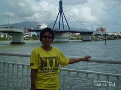 Potret Indahnya Sungai Han di Da Nang Vietnam