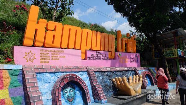 Potret Jodipan, Kampung Kumuh yang Disulap Jadi Berwarna