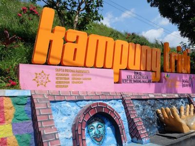 Potret Jodipan, Kampung Kumuh yang Disulap Jadi Berwarna